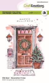 Oude Deur - Decoration X-mas - Clearstamp