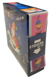 Stickers op rol Sinterklaas