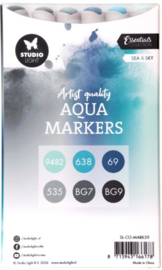 Aqua Markers Sea & Sky