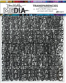 MEdia Transparencies Typography Set 2