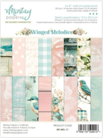 Winged Melodies - Add-On Paper Pack