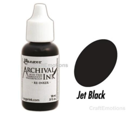 Archival Ink Re-Inker - Jet Black