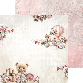Baby Girl Universe 6x6 Inch Paper Set