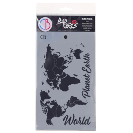 World Map - Texture Stencil