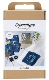 Hobbyset Cyanotype Textiel Blauw