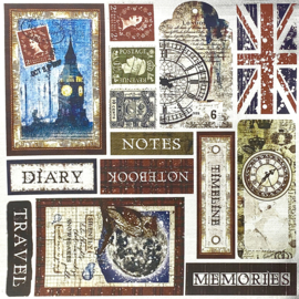 London's Calling Deluxe Paper - Silver