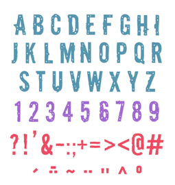Thinlits Die Set Typography - Seth Apter