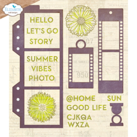 Frame Page with Gerbera's