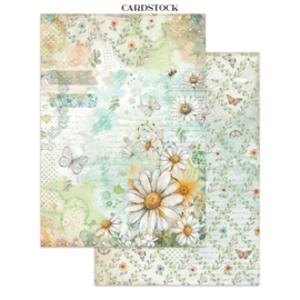 Daisy Art - Junk Journal Stickers, Backgrounds, Cut-Outs