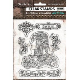Magic Forest Clear Stamp - Amazone