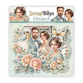 Scrap Boys  - Die Cut Elements - Elizabeth