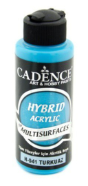 Turquoise - Hybrid Acrylic Paint (semi matt)