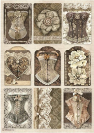 Old Lace Corsets - Rijstpapier