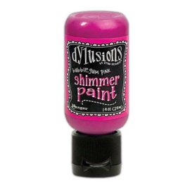 Bubblegum Pink - Dylusions Shimmer Paint Flip Cap Bottle