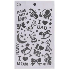 Stencil Mix – Toy Shop Triple Layer Set (3 Unique Designs)