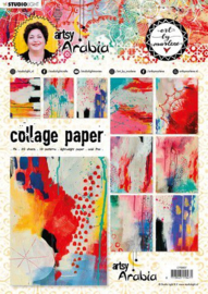 Art By Marlene Artsy Arabia nr.07 - Collage Papier A4