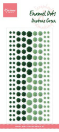 Duotone Groen - Enamel Dots