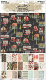 Tim Holtz Christmas 2024 - Backdrops