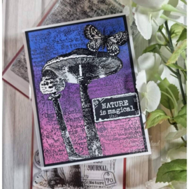 Vintage Fungi Up - Clearstamps