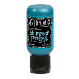 Calypso Teal - Dylusions Shimmer Paint Flip Cap Bottle