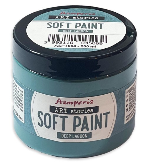 Art Stories Soft Paint Deep Lagoon