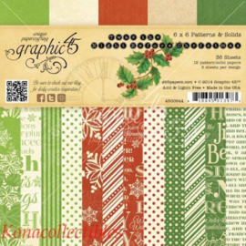 't Was the Night Before Christmas Patterns & Solids - 6x6"