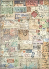Art of Travelling - Tickets - Rijstpapier
