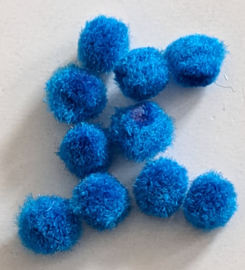 Pompons Blauw