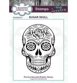 Sugar Skull - Clingstamp