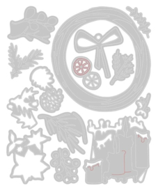 Thinlit - Tim Holtz Vault Festive Wreath