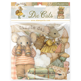 Cozy Family - Chipboard