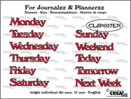 Journalzz & Pl Dies - Weekdays EN - Stans