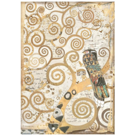 Klimt From the Tree of Life - Rijstpapier