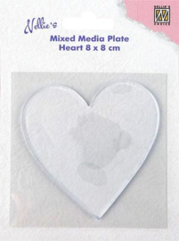 Mixed Media Gel Plate - hart