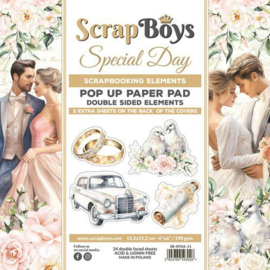 Scrap Boys - Special Day - POP UP Paper Pad