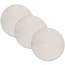 Set 3 Round Shaped - Chipboard Pages