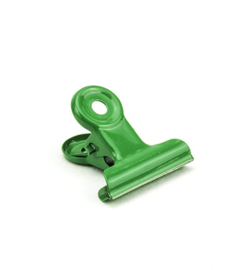 Bulldog Papierklem - 19 mm groen