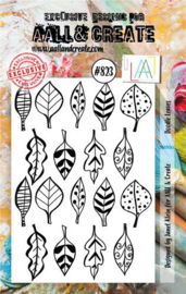 Doodle leaves - Clearstamp