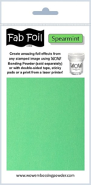 Wow! Fabulous Foil Spearmint