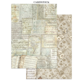 Symphony - Junk Journal Backgrounds & Cut-Outs