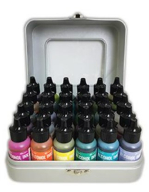 Alcohol Ink/ Distress Oxide Re-ink - Storage Tin