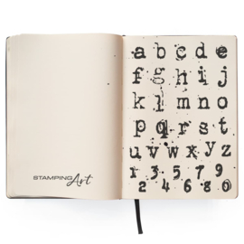 Reporter Lowercase Alphabeth - Clearstamp