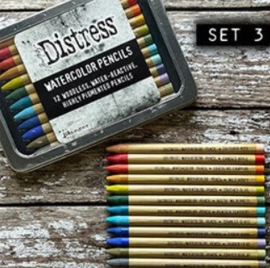 Distress Watercolor Pencils - Kit #3