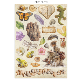 All Around - Junk Journal Stickers, Backgrounds, Cut-Outs