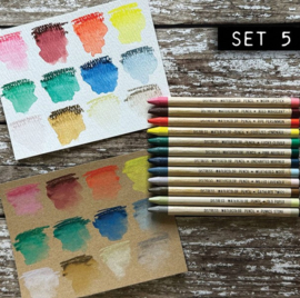 Distress Watercolor Pencils - Kit #5