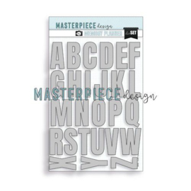 Masterpiece Memory Planner Stans-set - Big Letters