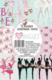 Decorer - I Love Ballet Paper Pack