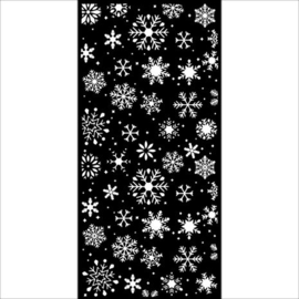 Christmas Mixed Media Thick Stencil - Snowflakes