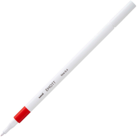Uni Emott Fineliner - Rood