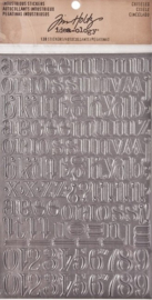 Tim Holtz Industrious Stickers Chiseled